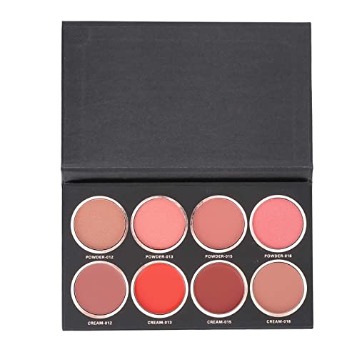 8 Farben Rouge-Palette, Mattes Rouge-Puder für das Gesichts-Make-up für das Tägliche Make-up der Frau, Lidschatten-Pad für die Schönheit der Frau von Sonew