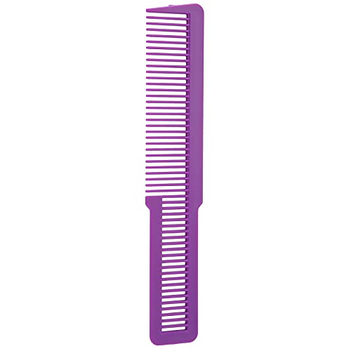 Breiter Zahnfrisurkamm, 5 Farben Barber Comb Friseurkamm für Alle Haartypen Männer oder Frauen(Violett) von Sonew