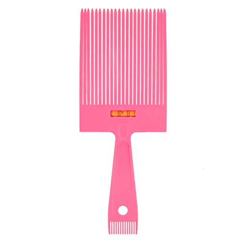 Flattopper Kamm, Flat Top Führungskamm Guide Kamm für Männer Haarschnitt Clipper Kamm mit Ebenen Großen Zähnen Friseur Frisur Werkzeug Friseur Werkzeug, Pink von Sonew