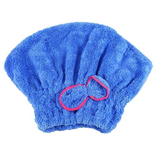 Haartuch Wrap Microfaser Herren Bartschneider für Frauen für Frauen, Magic Instant Haarschmuck Langes Dickes Haar Nasses Haar, (Blau) von Sonew