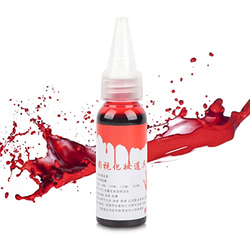 Sonew Halloween Party Kunstblut Realistische Wundnarben Zombie Fancy Make Up Kunstblut für Theater und Kostüm(30 ml) von Sonew