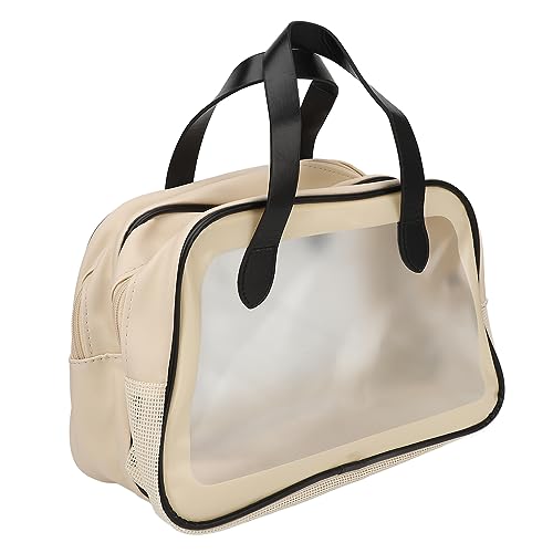 Sonew Kosmetiktasche, Trocken-Nass-Kulturbeutel, Reisetasche, Atmungsaktive Mesh-Trocken-Nass-Trenn-Make-up-Tasche, Make-up-Kosmetiktasche, Reise-Organizer, für Zubehör, Shampoo, von Sonew