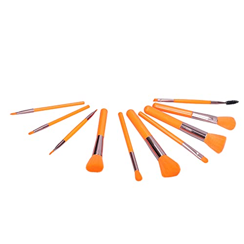 Loser Puder Make-up Pinsel Weiches Haar Lidschatten Anfänger Kosmetikpinsel Set Make-up Tool (ORANGE) von Sonew