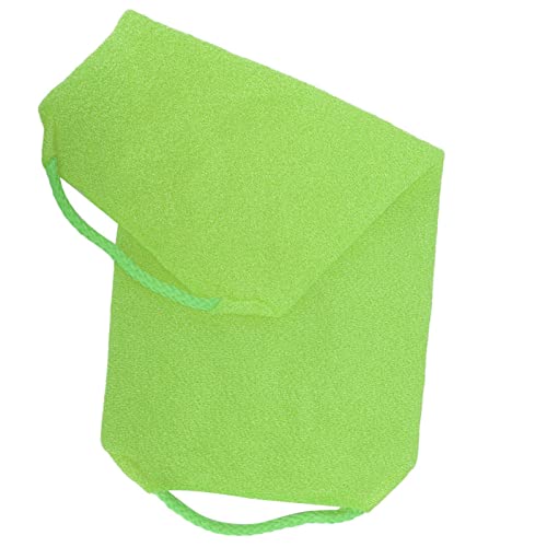 Nylon Peeling Body Scrubber Waschlappen Handtuch, 5 Farben, Rücken Körper Hautpflege Reinigung Massage Badetuch Riemen (GREEN) von Sonew