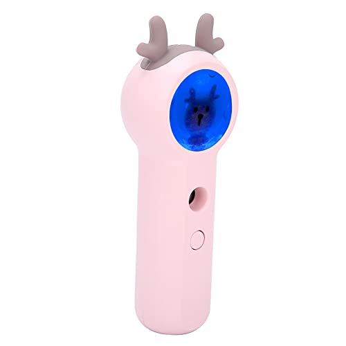 Sonew Pink Elk Mist Sprayer, Desktop- und Handheld-Gesichtsnebel-Sprüher mit Wiederaufladbarem Design, Gesichtsbefeuchter-Sprüher für Männer und Frauen, der die Haut mit Feuchtigkeit von Sonew