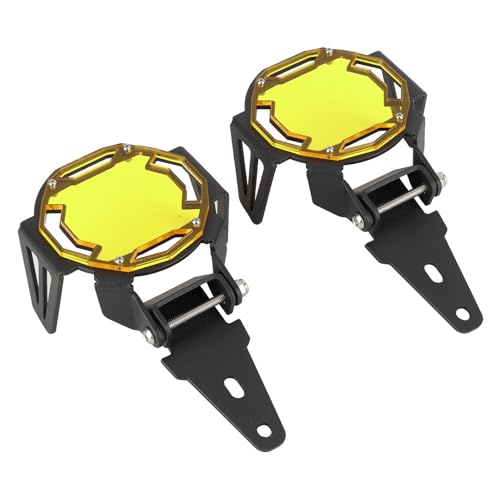 Premium -Aluminium -Nebel -Leichtschutz mit Anodiertem Finish für R1200GS R1250GS Adventure LC - LED -Nebel -Lampen -Protektor mit Einfacher Installation - Orangenabdeckung für Maximale von Sonew