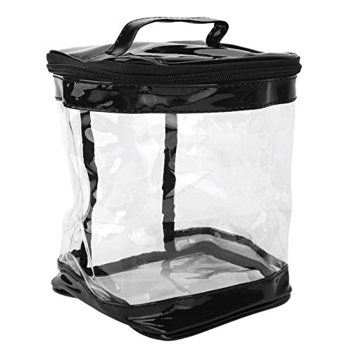 Sonew Klare Kulturtasche, Großes Fassungsvermögen, PVC-Material, Transparente Reise-Kosmetiktasche, Wasserdicht und Leicht zu Reinigen, mit Doppellagigen Reise-Kosmetiktaschen Sonew Klare Kulturtasche, Großes Fassungsvermögen, PVC-Material, Transparente Reise-Kosmetiktasche, Wasserdicht und Leicht zu Reinigen, mit Doppellagigen Reise-Kosmetiktaschen von Sonew