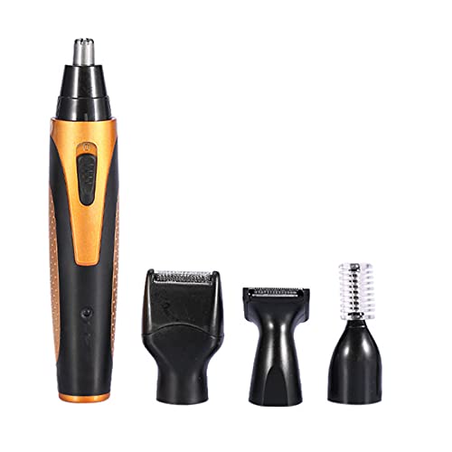 Sonew Nasenhaarschneider, 4 in 1 Gesichtshaarschneider für Männer, Haarentfernung Rasierer für Augenbrauen und Nasenhaare von Sonew