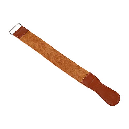 Straight Razor Strop Leder Rasierschärferband Manual Barber Straight Razor Knife Schärfgürtel für Jedes Rasiermesser von Sonew