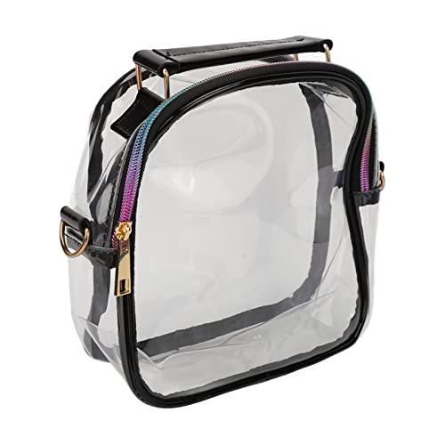 Transparente Handtasche, Wasserdichte, Durchsichtige Messenger-Einkaufstasche mit Verstellbarem Schultergurt, Großes Fassungsvermögen, Tragbar für Damen oder Herren Transparente Handtasche, Wasserdichte, Durchsichtige Messenger-Einkaufstasche mit Verstellbarem Schultergurt, Großes Fassungsvermögen, Tragbar für Damen oder Herren von Sonew