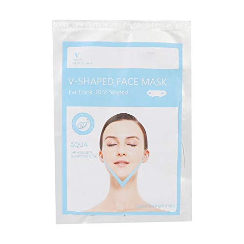Sonew V Linie Maske, Doppelkinn Reduzierer V förmige feuchtigkeitsspendende Gesichtsmaske Straffende Lifting Face Slim Mask Patch Face-Lifting Maske von Sonew