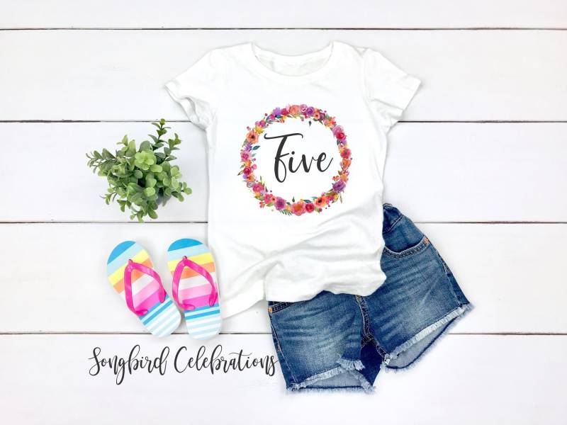 5. Geburtstag Mädchen Shirt 1. 2. 3. 4. 6. 7. 8. Geburtstagskind Bodysuit Ein Wort Zwei Drei Vier 5. Geburtstag Mädchen Shirt 1. 2. 3. 4. 6. 7. 8. Geburtstagskind Bodysuit Ein Wort Zwei Drei Vier von SongbirdCelebrations