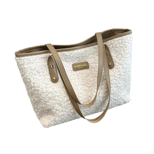 Funktionelle und modische Plüsch-Schultertasche, Unterarmtasche für Damen, die Komfort und Stil in ihrer täglichen Routine suchen, modische Schultertasche, B, One Size Funktionelle und modische Plüsch-Schultertasche, Unterarmtasche für Damen, die Komfort und Stil in ihrer täglichen Routine suchen, modische Schultertasche, B, One Size von Songelt
