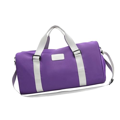 Langlebige Nylon-Sport-Aufbewahrungstasche für kurze Reisen, separate nasse und trockene Fächer, geräumiger Innenraum, vielseitige Tragemöglichkeiten, wasserabweisend, leichtes Design, leichtes Nylon Langlebige Nylon-Sport-Aufbewahrungstasche für kurze Reisen, separate nasse und trockene Fächer, geräumiger Innenraum, vielseitige Tragemöglichkeiten, wasserabweisend, leichtes Design, leichtes Nylon von Songelt