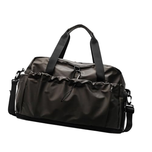 Mehrzweck-Umhängetasche, große Kapazität, Handtasche mit Schuhfach und Nass-Trocken-Trennung für Sport, Fitnessstudio, Reisen, leichte Geschäftsreise, Turnbeutel, grau, Mass Beauty Mehrzweck-Umhängetasche, große Kapazität, Handtasche mit Schuhfach und Nass-Trocken-Trennung für Sport, Fitnessstudio, Reisen, leichte Geschäftsreise, Turnbeutel, grau, Mass Beauty von Songelt