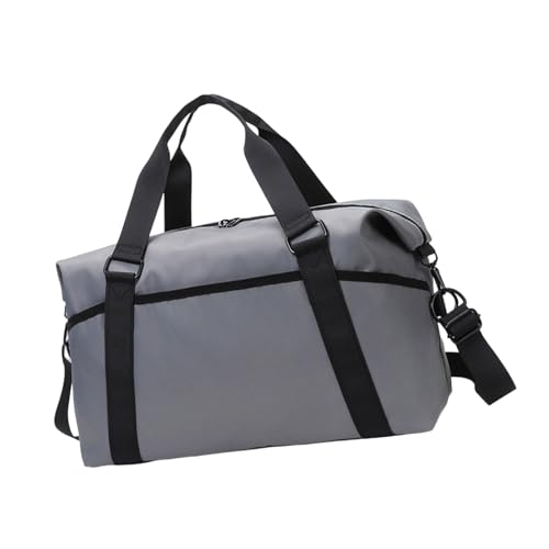 Praktischer Oxford-Turnbeutel mit verstellbarem Schultergurt und separater Nasstasche, Handtasche für Fitness, Reisen, unverzichtbar, stabile Griffe, Reisen, grau, Mass Beauty Praktischer Oxford-Turnbeutel mit verstellbarem Schultergurt und separater Nasstasche, Handtasche für Fitness, Reisen, unverzichtbar, stabile Griffe, Reisen, grau, Mass Beauty von Songelt