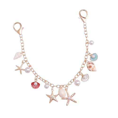 Songelt Elegante Strandtaschenkette, Seestern-Tropfenbär-Anhänger, Kette, Dekoration, leichtes Design für den täglichen Gebrauch, Muschel-Dopamin-Bär-Anhänger, Einheitsgröße, Wie beschrieben, Wie Songelt Elegante Strandtaschenkette, Seestern-Tropfenbär-Anhänger, Kette, Dekoration, leichtes Design für den täglichen Gebrauch, Muschel-Dopamin-Bär-Anhänger, Einheitsgröße, Wie beschrieben, Wie von Songelt