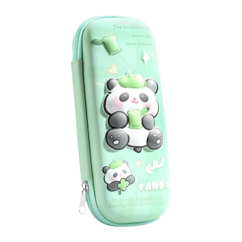 Songelt Federmäppchen mit Tiermotiv, ästhetische Stifte, Panda, Federmäppchen, Federmäppchen, Federmäppchen, Schulbedarf, panda von Songelt