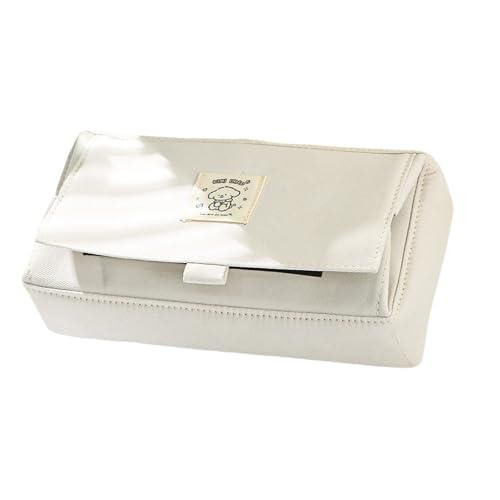 Songelt Federmäppchen mit großem Fassungsvermögen, Schreibtisch-Stifthalter, Segeltuch, Mehrzwecktasche, Reise-Make-up-Tasche für Mädchen, Frauen, Welpen-Muster, B von Songelt