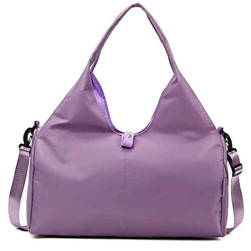 Turnbeutel für Damen, Reisen, Schultertasche, Wochenendtasche mit Schuhfach, Sport, Yoga, Tragetasche, Fitnessstudio für Damen, mit Schuhfach, a, Mass Beauty Turnbeutel für Damen, Reisen, Schultertasche, Wochenendtasche mit Schuhfach, Sport, Yoga, Tragetasche, Fitnessstudio für Damen, mit Schuhfach, a, Mass Beauty von Songelt