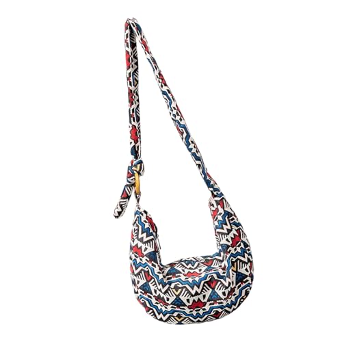 Umhängetasche im ethnischen Stil, für Damen, Umhängetasche, einfache Kuriertasche, modisch, Einkaufen, Segeltuch, Pendeln, Damen, Schultertasche, ethnischer Stil, Crossbody, trendiges Pendeln für Umhängetasche im ethnischen Stil, für Damen, Umhängetasche, einfache Kuriertasche, modisch, Einkaufen, Segeltuch, Pendeln, Damen, Schultertasche, ethnischer Stil, Crossbody, trendiges Pendeln für von Songelt