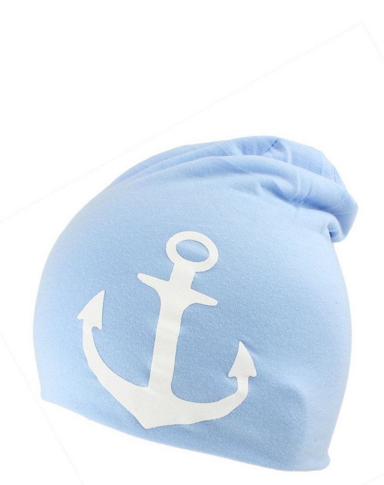 Sonia Originelli Beanie Beanie Mütze Kind Anker" Kindermütze Maritim" von Sonia Originelli