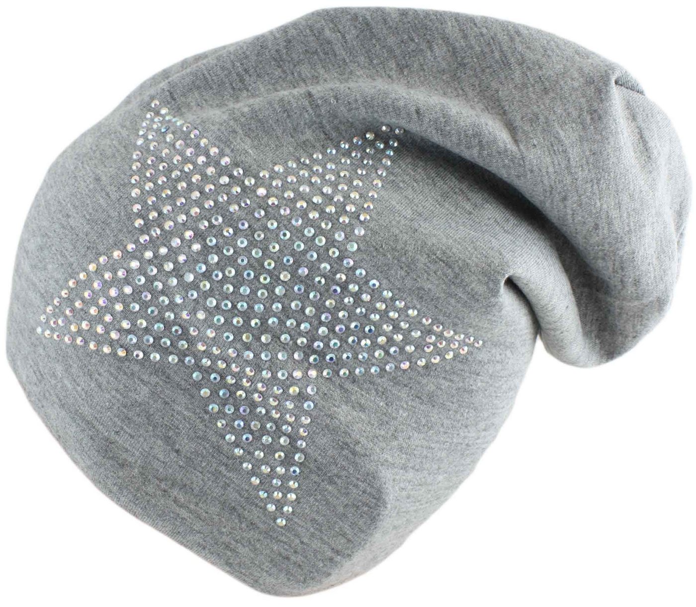 Sonia Originelli Beanie Kinder Fleece Beanie Stern Strass" Steine Winter" von Sonia Originelli