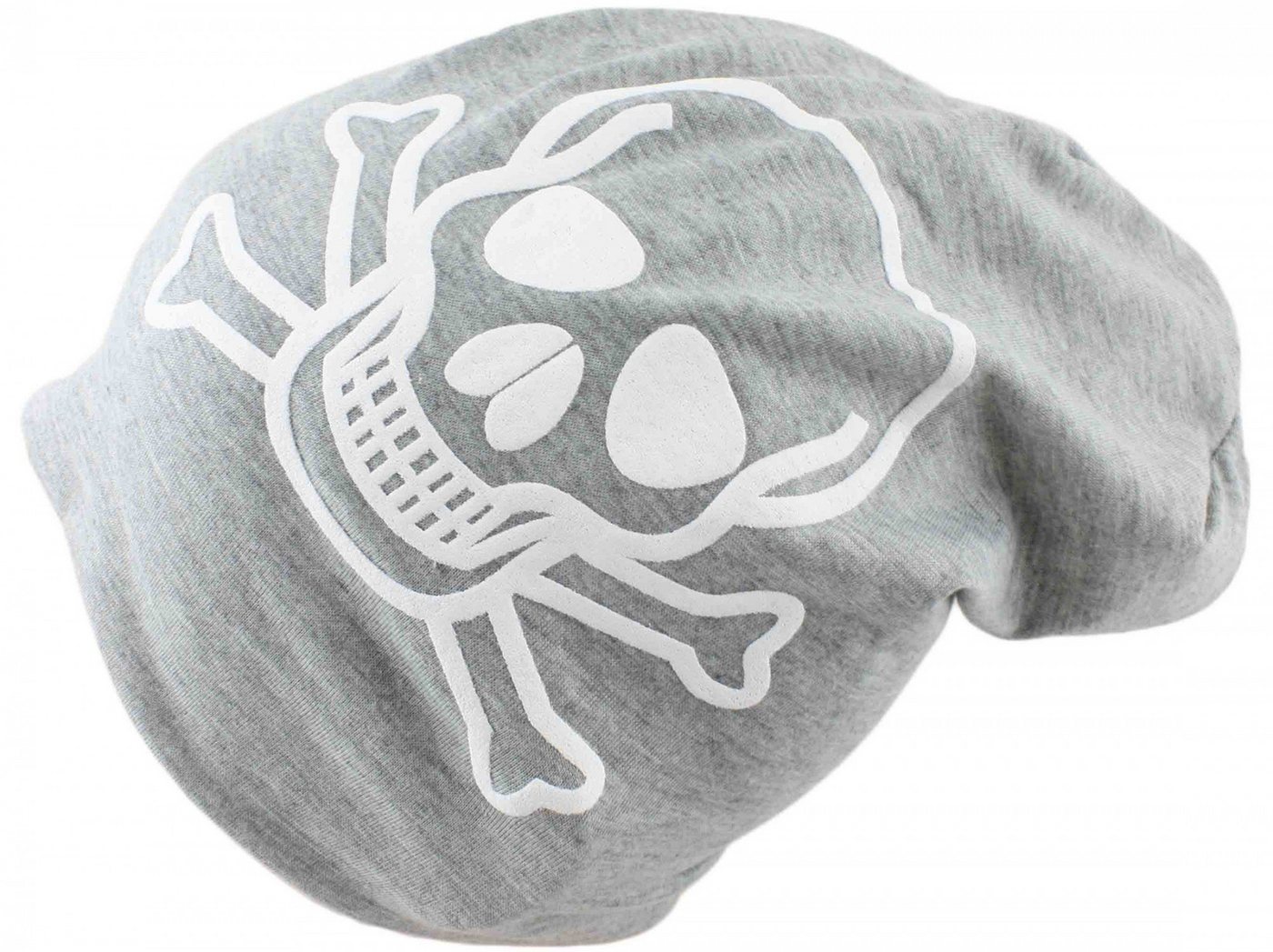 Sonia Originelli Beanie Beanie Mütze Kind Totenkopf" Pirat Kindermütze elastisch" von Sonia Originelli