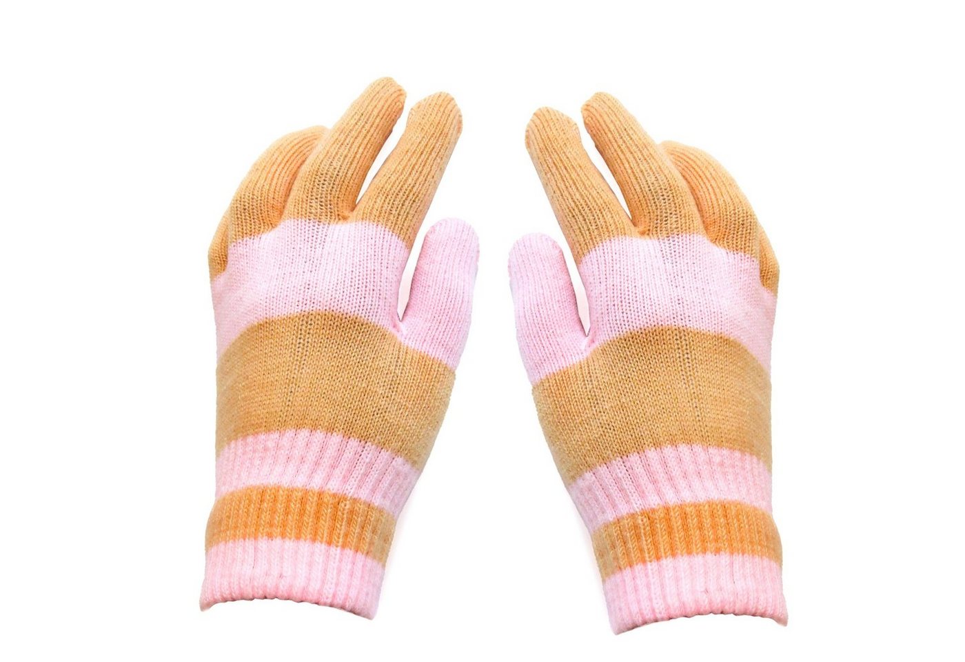 Sonia Originelli Strickhandschuhe Kinderhandschuhe gestreift Farben können abweichen, Onesize von Sonia Originelli