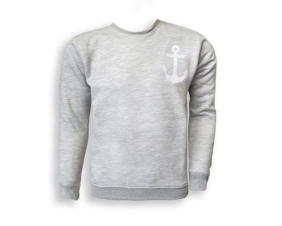 Sonia Originelli T-Shirt Sweatshirt Anker" Maritim Druck Herren Unifarben Pullover geeignet für: Herren" von Sonia Originelli