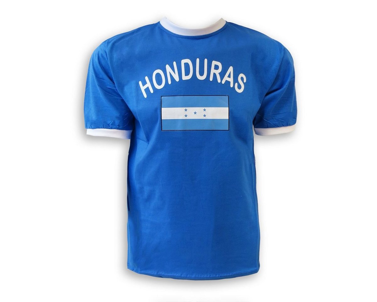 Sonia Originelli T-Shirt Fan-Shirt Honduras" Unisex Fußball WM EM Herren T-Shirt" von Sonia Originelli