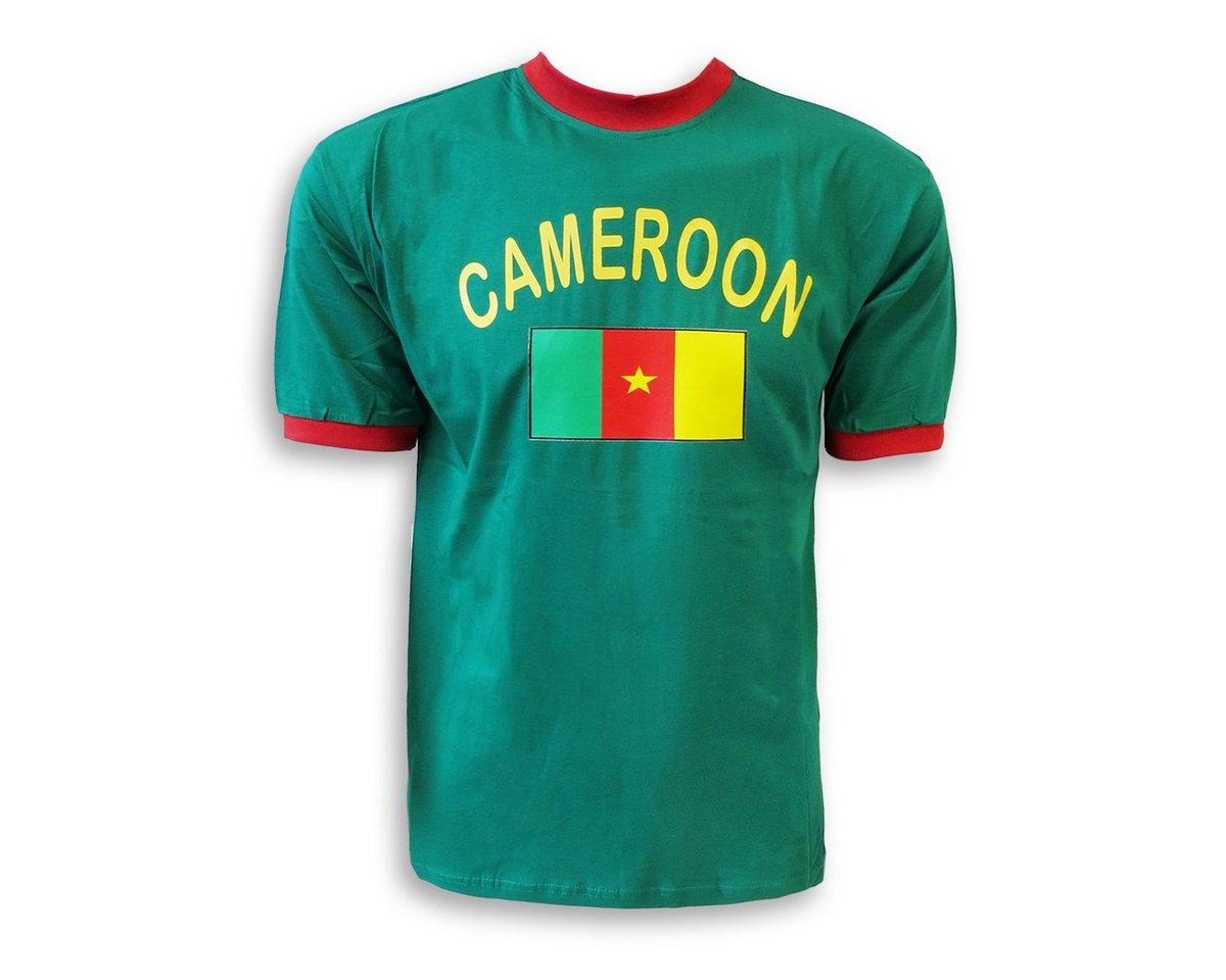 Sonia Originelli T-Shirt Fan-Shirt Cameroon" Unisex Fußball WM EM Herren T-Shirt" von Sonia Originelli