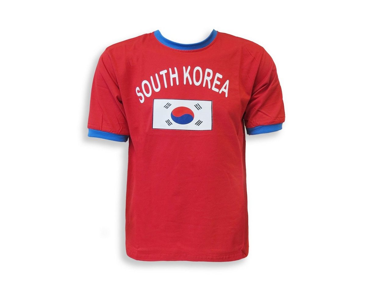 Sonia Originelli T-Shirt Fan-Shirt South Korea" Unisex Fußball WM EM Herren T-Shirt" von Sonia Originelli