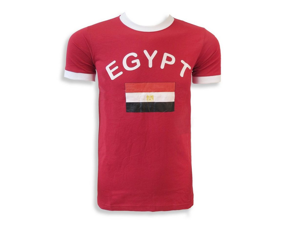 Sonia Originelli T-Shirt Fan-Shirt Egypt" Unisex Fußball WM EM Herren T-Shirt" von Sonia Originelli