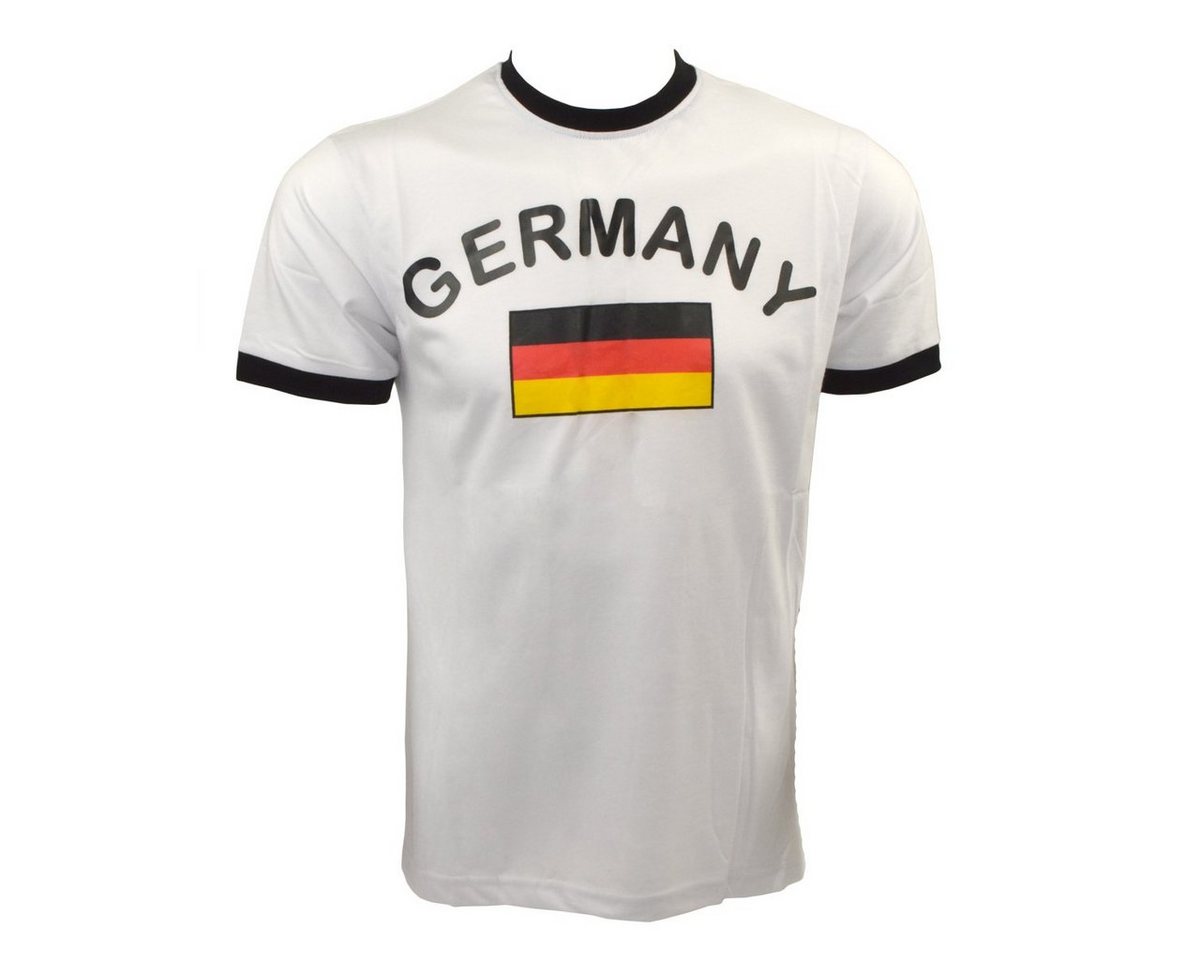 Sonia Originelli T-Shirt Fan-Shirt Germany" Unisex Fußball WM EM Herren T-Shirt" von Sonia Originelli