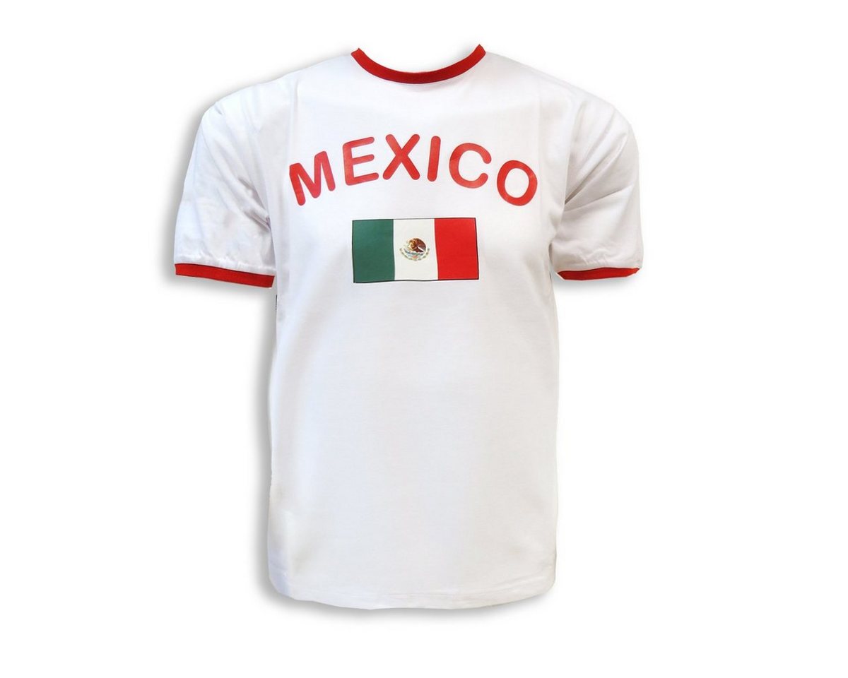 Sonia Originelli T-Shirt Fan-Shirt Mexico" Unisex Fußball WM EM Herren T-Shirt" von Sonia Originelli