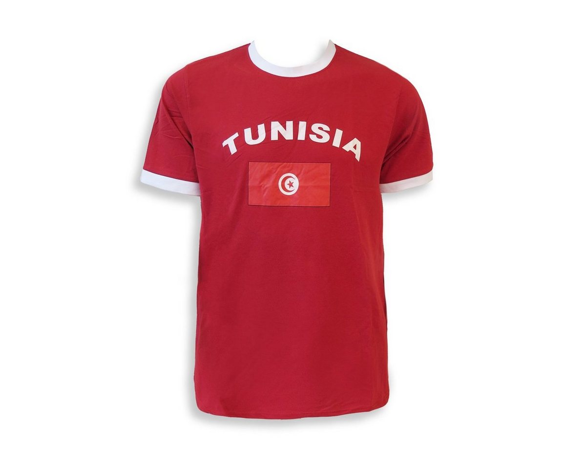 Sonia Originelli T-Shirt Fan-Shirt Tunesia" Unisex Fußball WM EM Herren T-Shirt" von Sonia Originelli