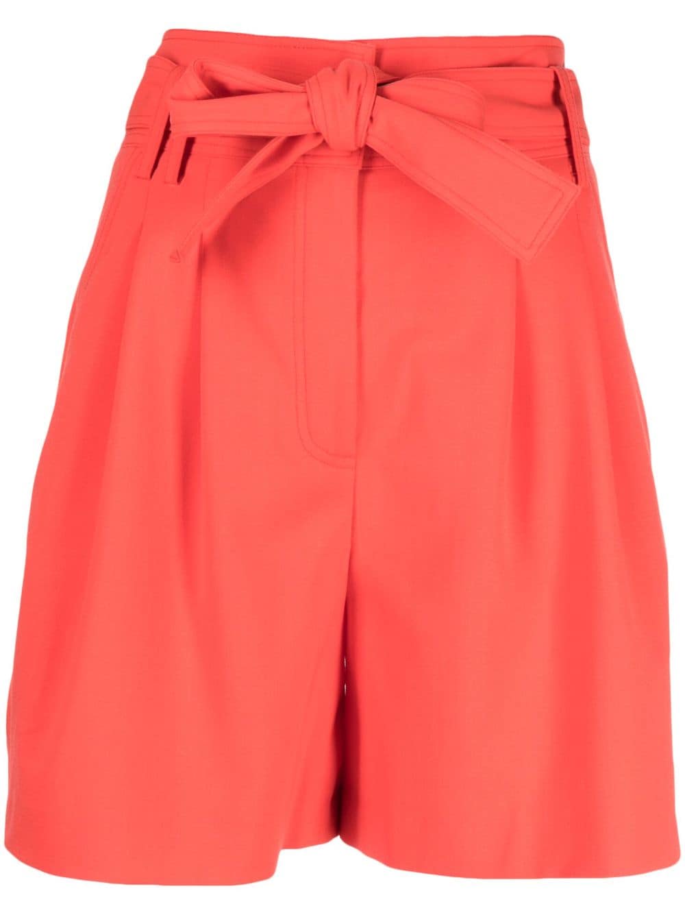 Sonia Rykiel Shorts mit Bindegürtel - Orange von Sonia Rykiel