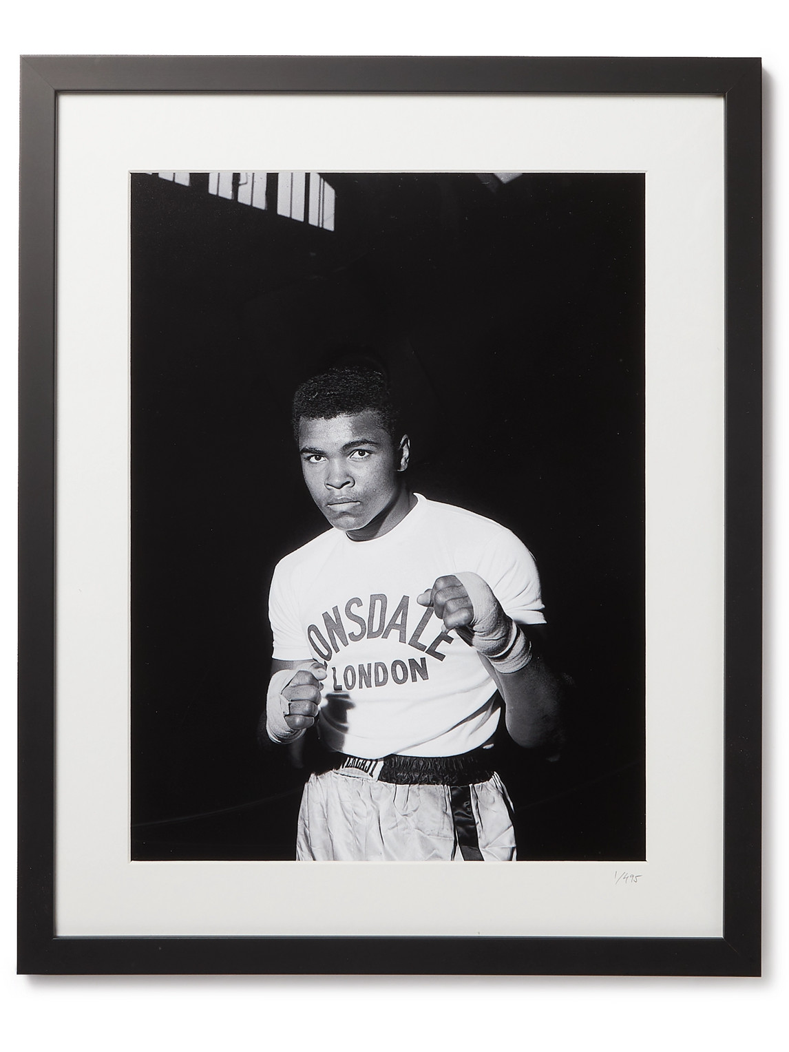 Sonic Editions - Framed 1963 Muhammad Ali Training in London Print, 16" x 20" - Men - Multi von Sonic Editions