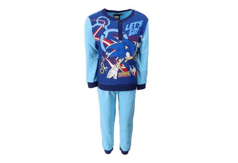 Sonic SEGA Schlafanzug Pyjama – Bequemer Schlafanzug für Kinder von Sonic  SEGA