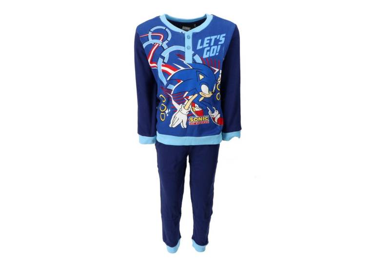 Sonic SEGA Schlafanzug Pyjama – Bequemer Schlafanzug für Kinder von Sonic  SEGA