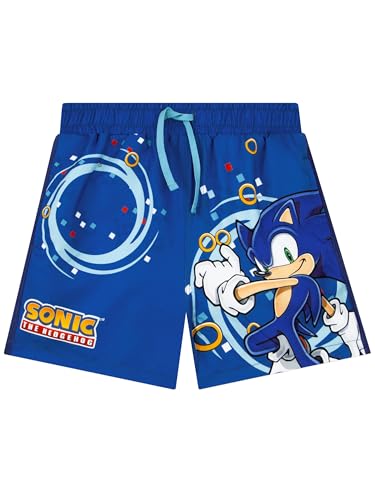 Sonic The Hedgehog Badeshorts Jungen, Sonic Badehose Junge, Schwimmanzug Jungen, Kinder Schwimmanzug, Blau 116 Sonic The Hedgehog Badeshorts Jungen, Sonic Badehose Junge, Schwimmanzug Jungen, Kinder Schwimmanzug, Blau 116 von Sonic The Hedgehog
