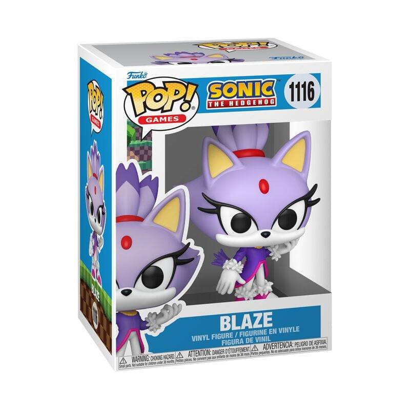 Sonic The Hedgehog Blaze Vinyl Figur 1116 Funko Pop! multicolor von Sonic The Hedgehog
