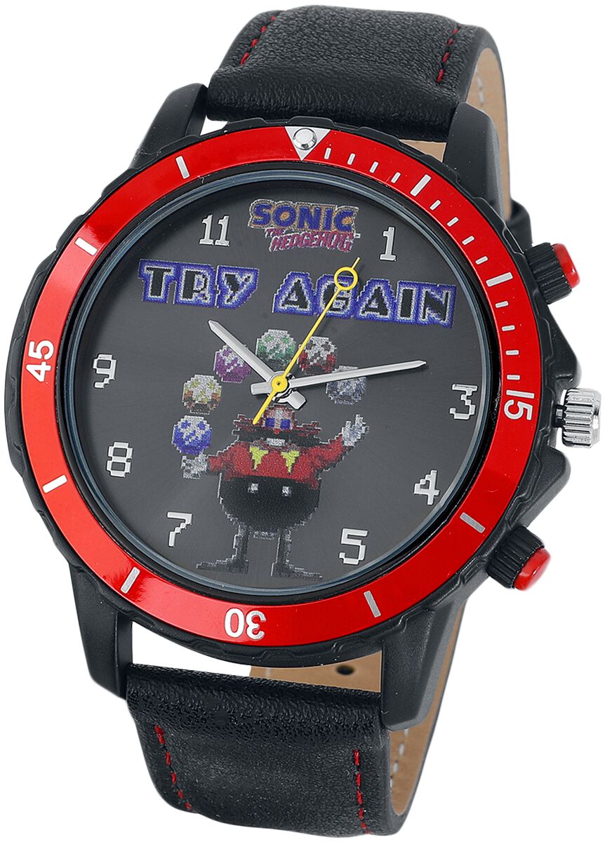 Sonic The Hedgehog Dr. Eggman Armbanduhren multicolor von Sonic The Hedgehog