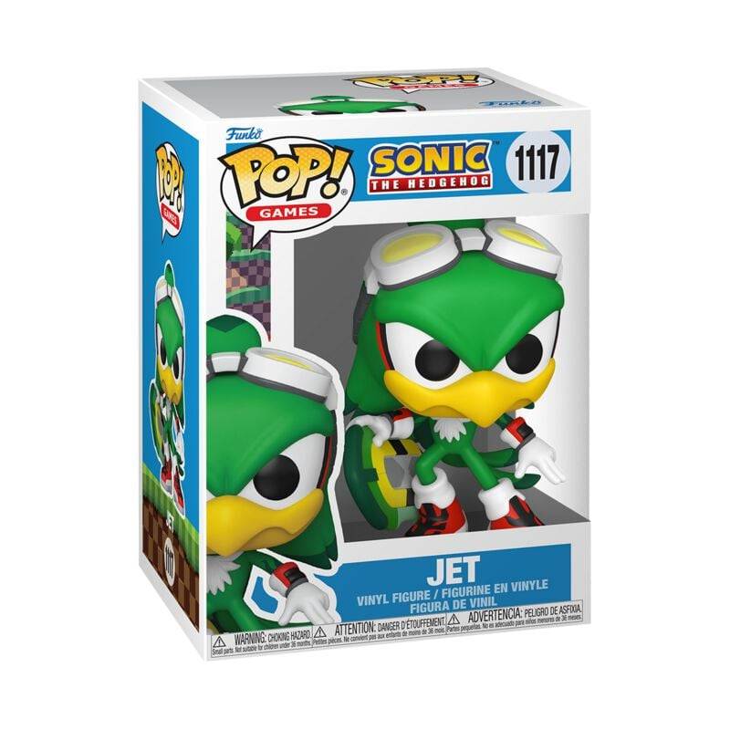 Sonic The Hedgehog Jet Vinyl Figur 1117 Funko Pop! multicolor von Sonic The Hedgehog