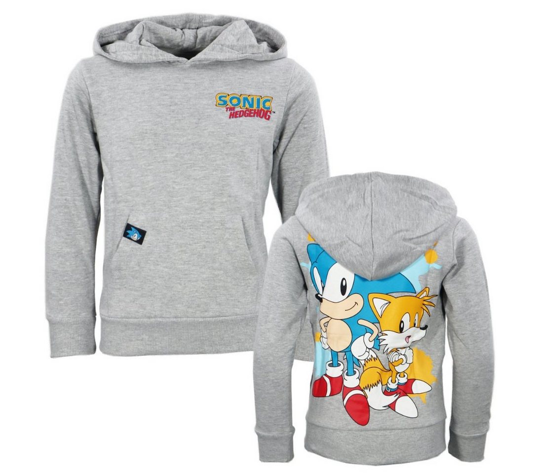 Sonic The Hedgehog Kapuzenpullover Sonic the Hedgehog Kinder Jungen Hoodie Pulli Gr. 104 bis 152 von Sonic The Hedgehog