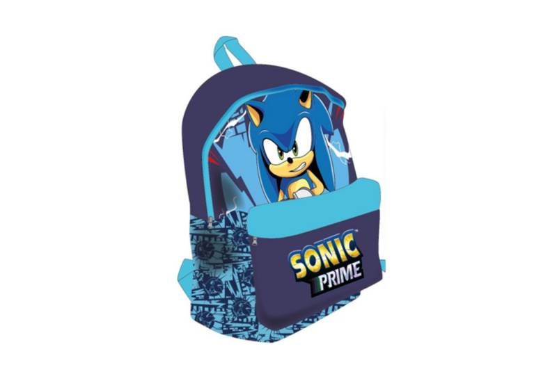 Sonic The Hedgehog Kinderrucksack Sonic Prime Jungen Rucksack Tasche Gr. 40x30x15 cm von Sonic The Hedgehog
