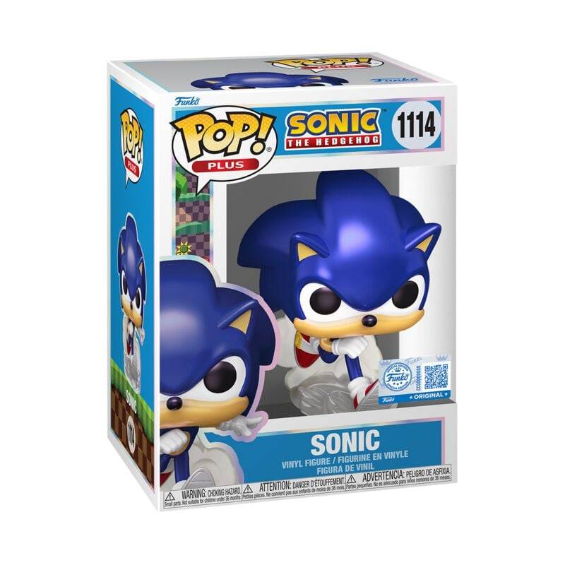 Sonic The Hedgehog - Sonic Vinyl Figur 1114 - Funko Pop! Figur - Funko Shop Deutschland von Sonic The Hedgehog