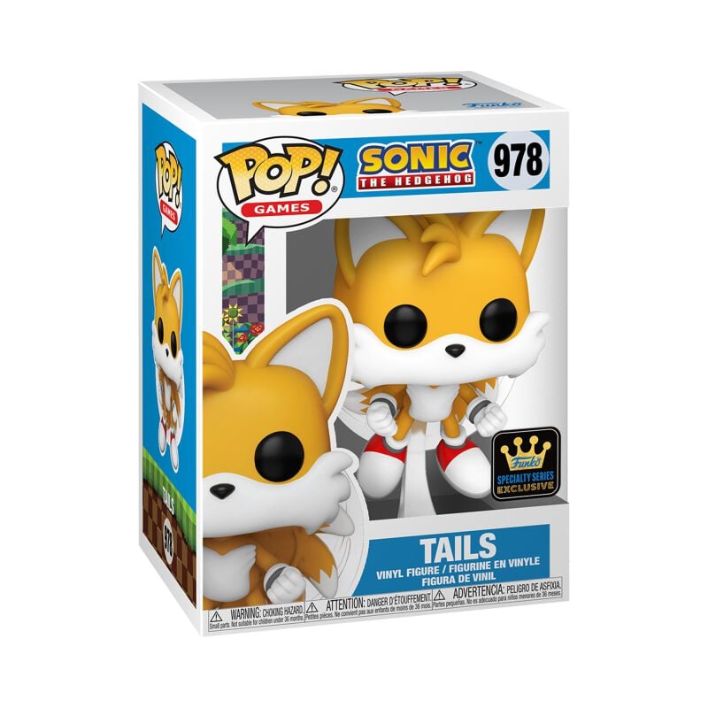Sonic The Hedgehog Tails (Chase Edition möglich!) Vinyl Figur 978 Funko Pop! multicolor von Sonic The Hedgehog
