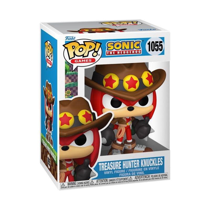 Sonic The Hedgehog Treasure Hunter Knuckles Vinyl Figur 1055 Funko Pop! multicolor von Sonic The Hedgehog